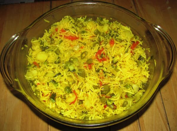 Allahabadi Tehri Recipe (UP Style Vegetable Rice)
