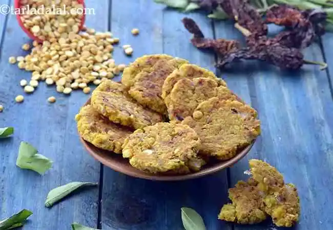 Rajasthani Kalmi Vada Recipe - Chana Dal Vada