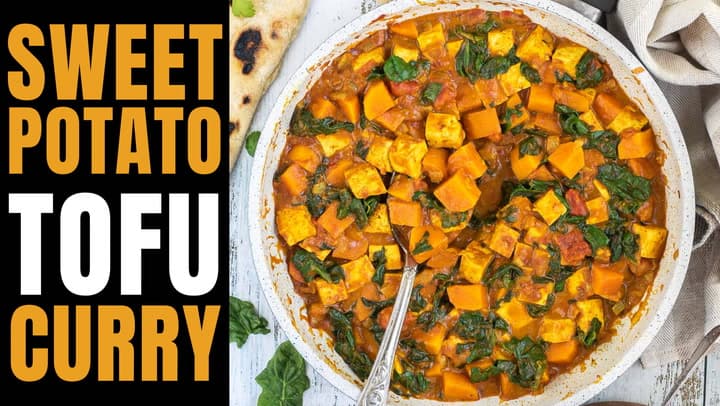 Sweet Potato, Broccoli And Tofu Curry Recipe