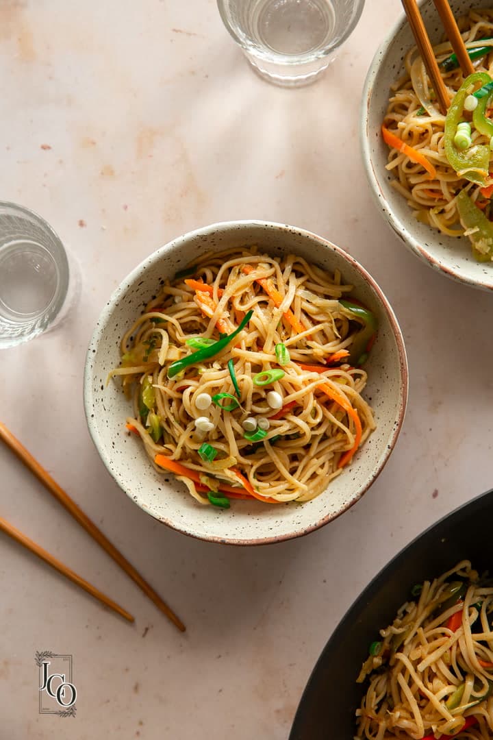 Chinese Spiced Noodle Cutlets Recipe