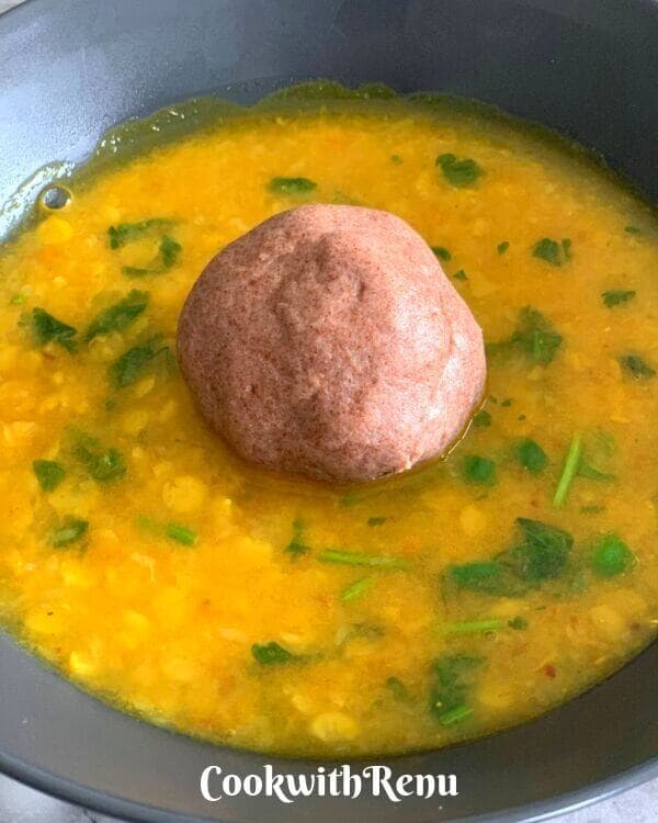 Ragi Mudde recipe