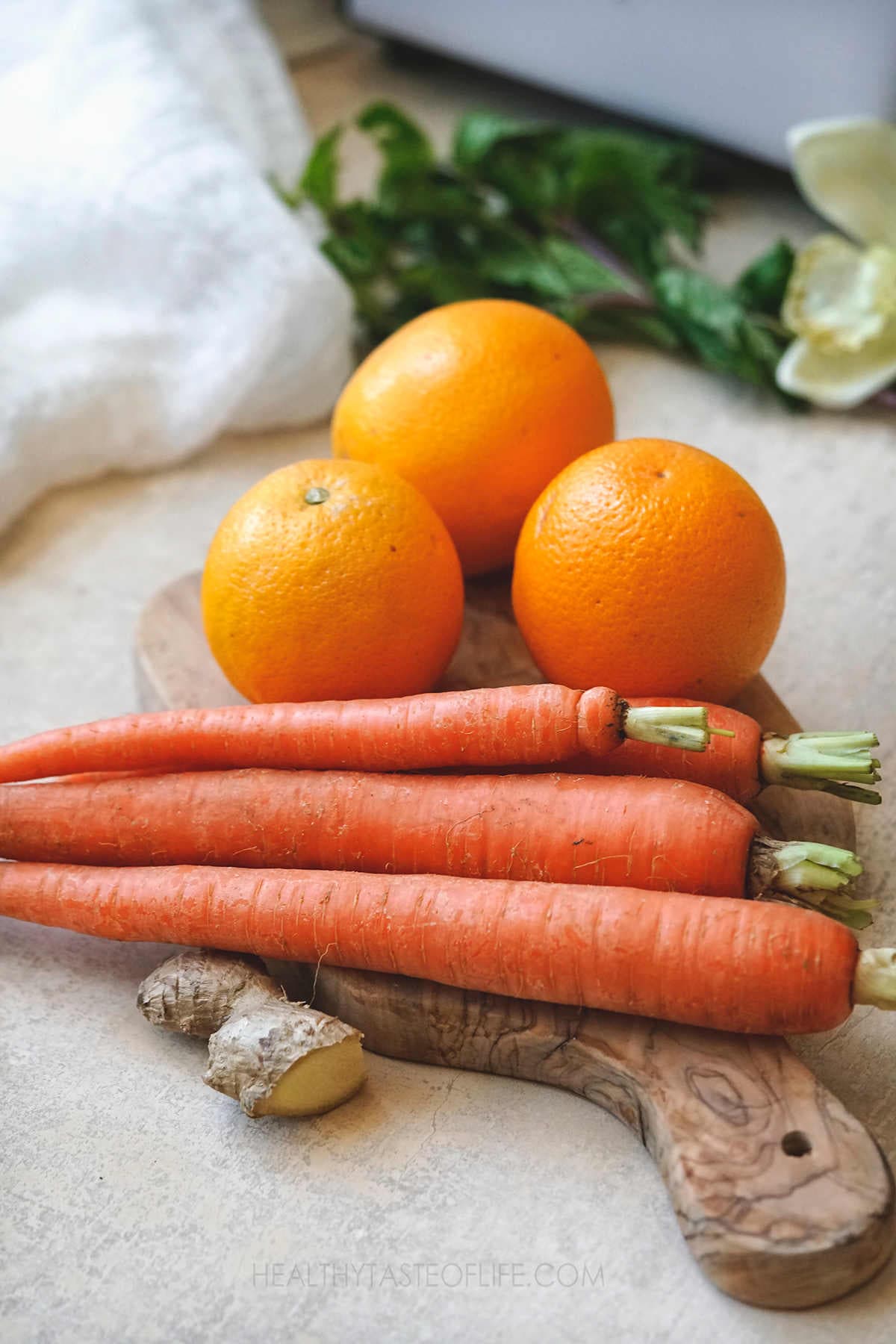 Carrot Ginger Juice Recipe