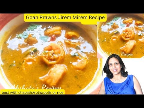Jeera Miri Kolambi Recipe - Cumin & Black Pepper Prawns