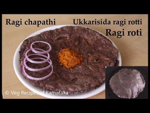 Karnataka Style Ragi Ujju Rotti Recipe