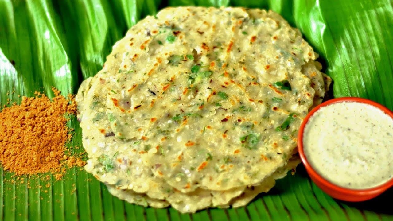 Mixed Vegetable Akki Roti Recipe