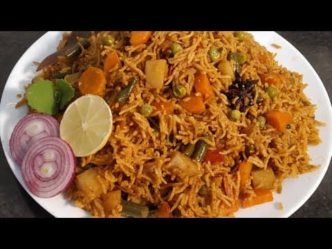 Chettinad Vegetable Pulao Recipe