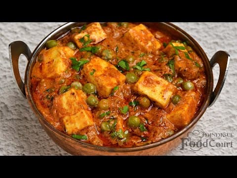 Matar Paneer Kachori Korma Recipe - Green Peas And Paneer Kachori Curry