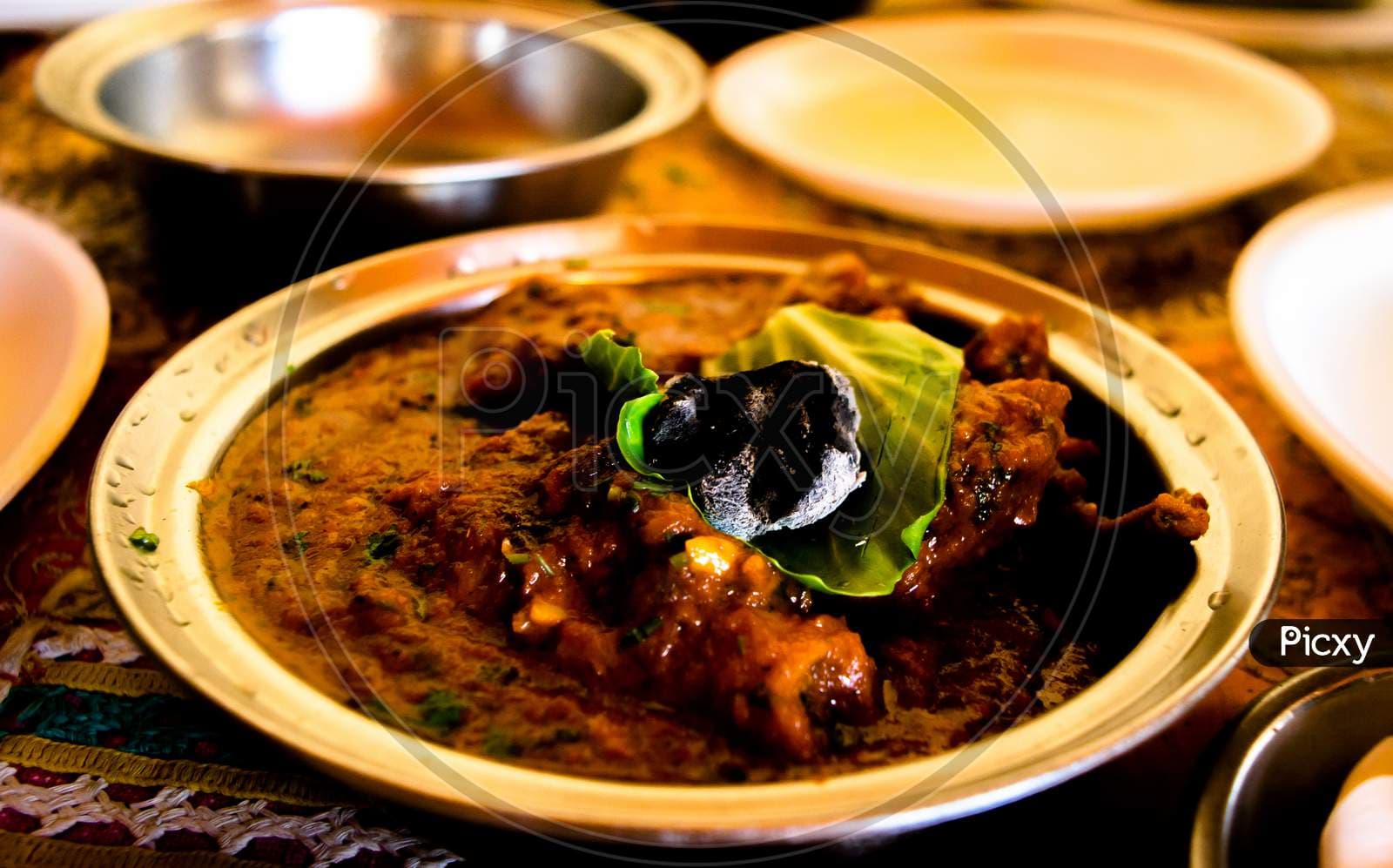 Laal Maas Biryani Recipe