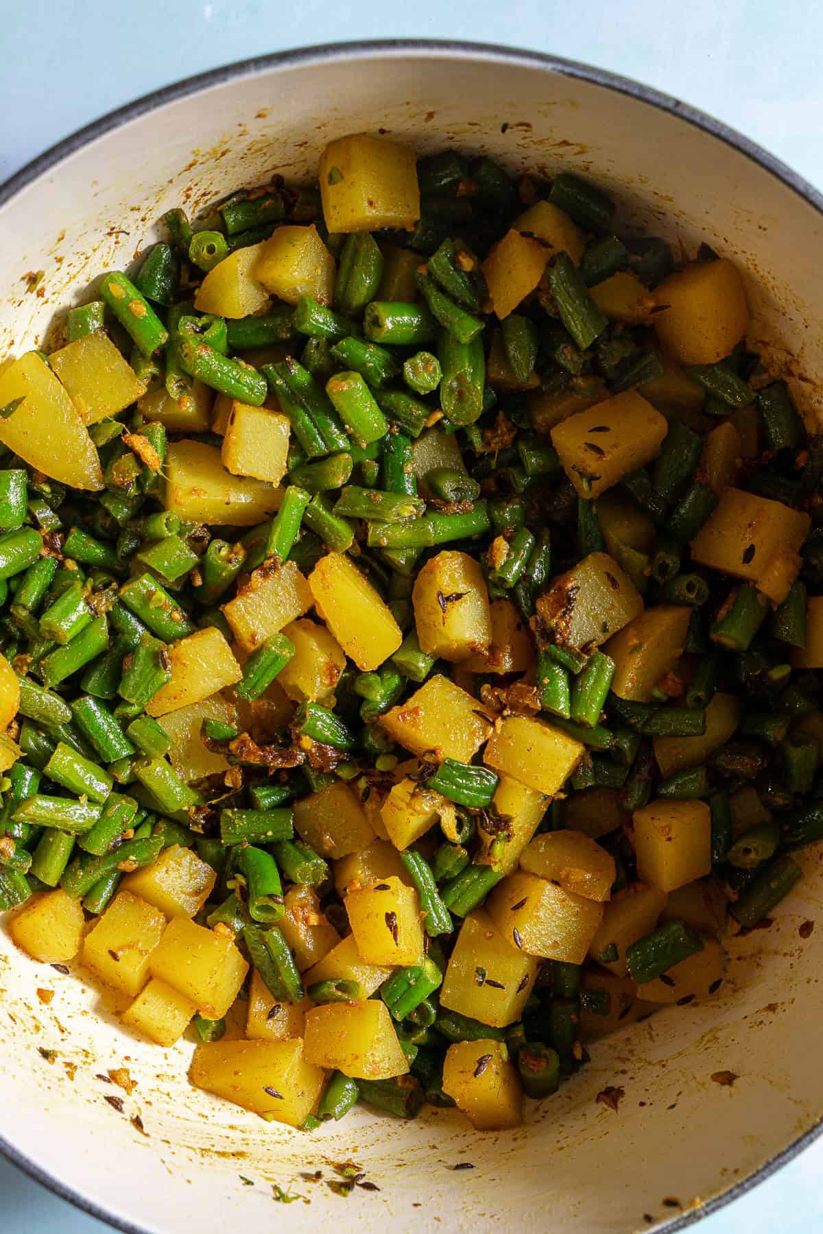 Stir Fried Carrot And Green Beans Recipe