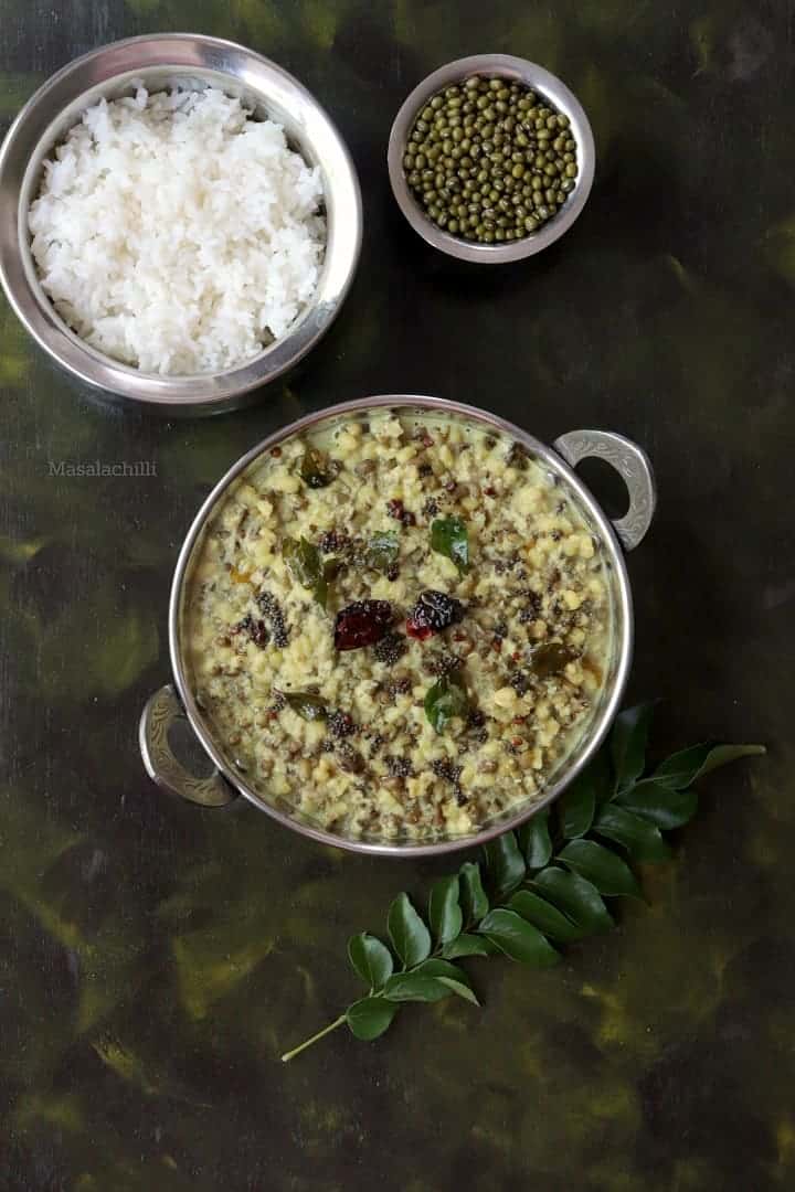 Sprouted Moong Dal Recipe