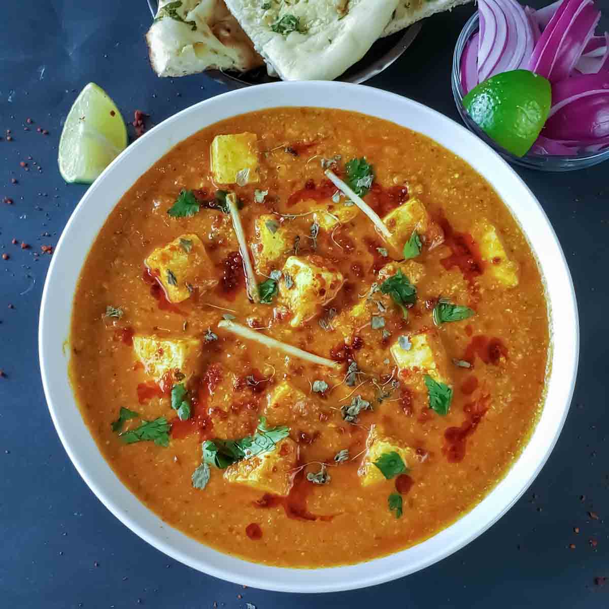 Jain Style Paneer Makhani Recipe - Jain Style Paneer Makhani (Recipe In Hindi)