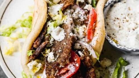 Vegetarian Grilled Gyros Recipe