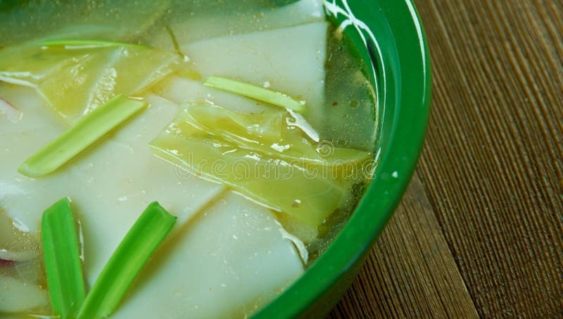 Thenthuk Soup Recipe - Tibetan Style Noodle Soup