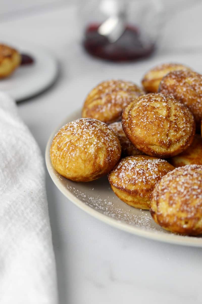 Æbleskivers Recipe- Danish Chocolate Pancake Puffs