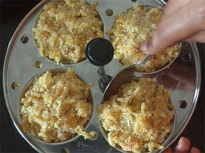 Healthy Pumpkin Carrot Idli Recipe