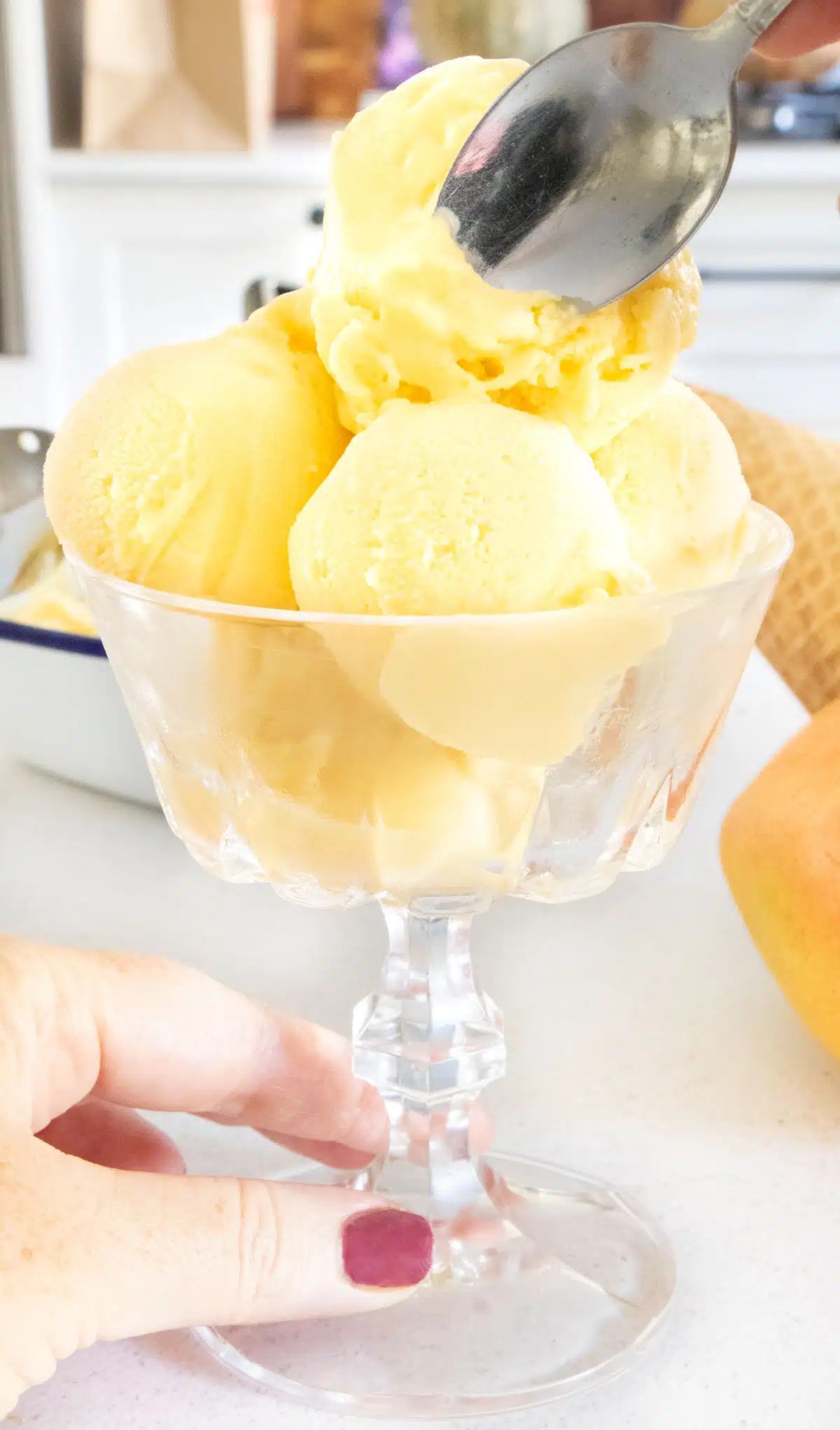 Gluten-Free Mango and Coconut Milk Ice-Cream Recipe