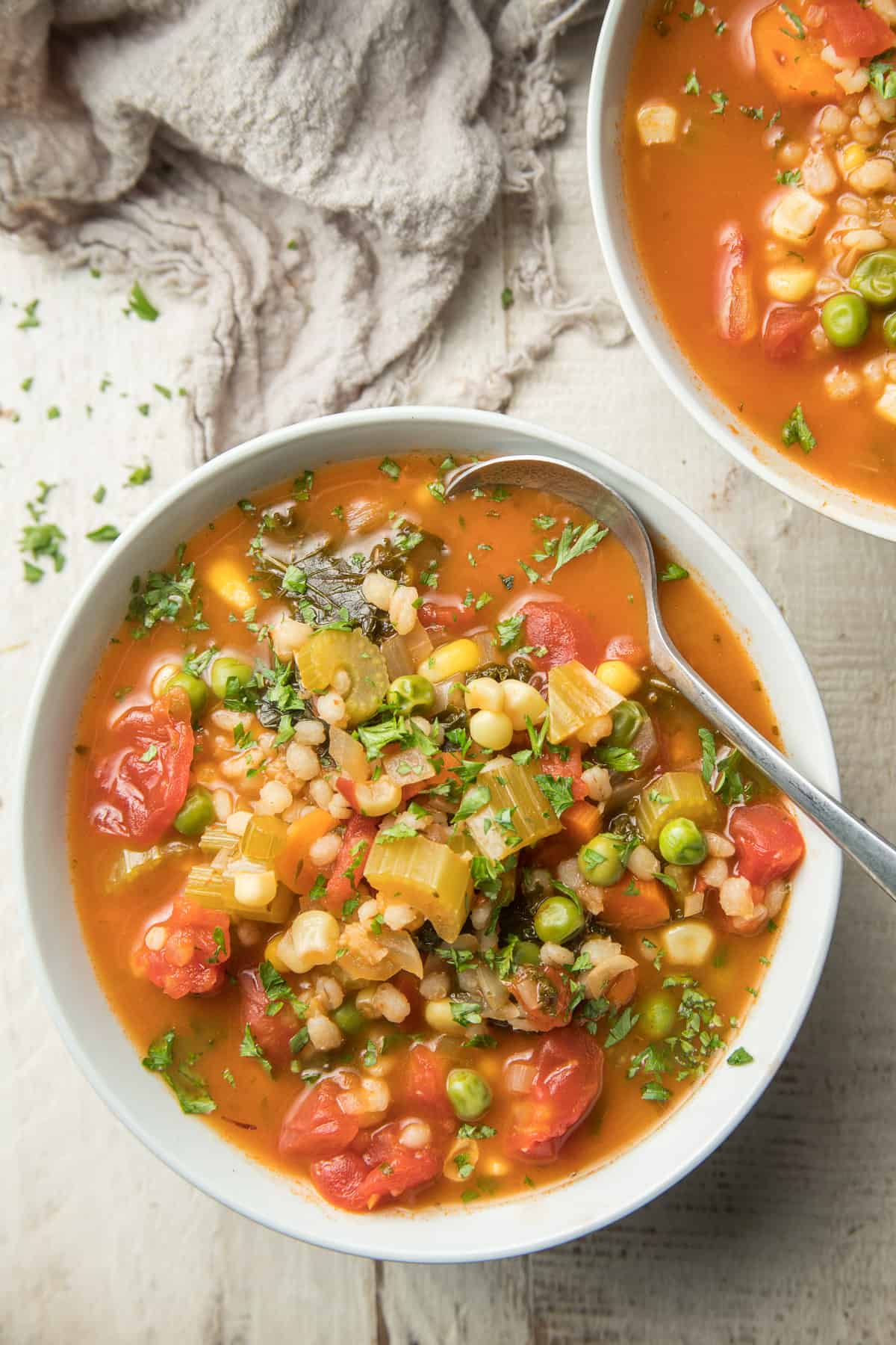 Pearl Barley Vegetable Soup Recipe