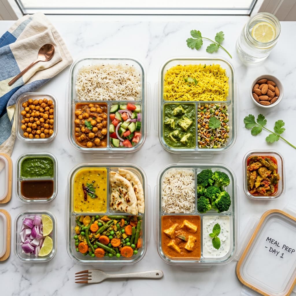 Meal Prep for Beginners: The Indian Kitchen Guide