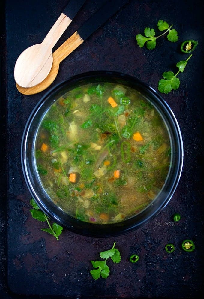 Lemon Coriander Soup Recipe