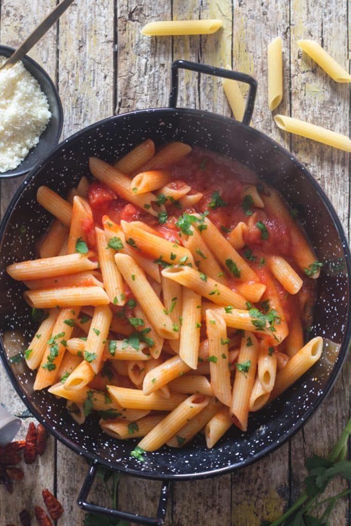 Penne Arrabbiata Pasta Recipe