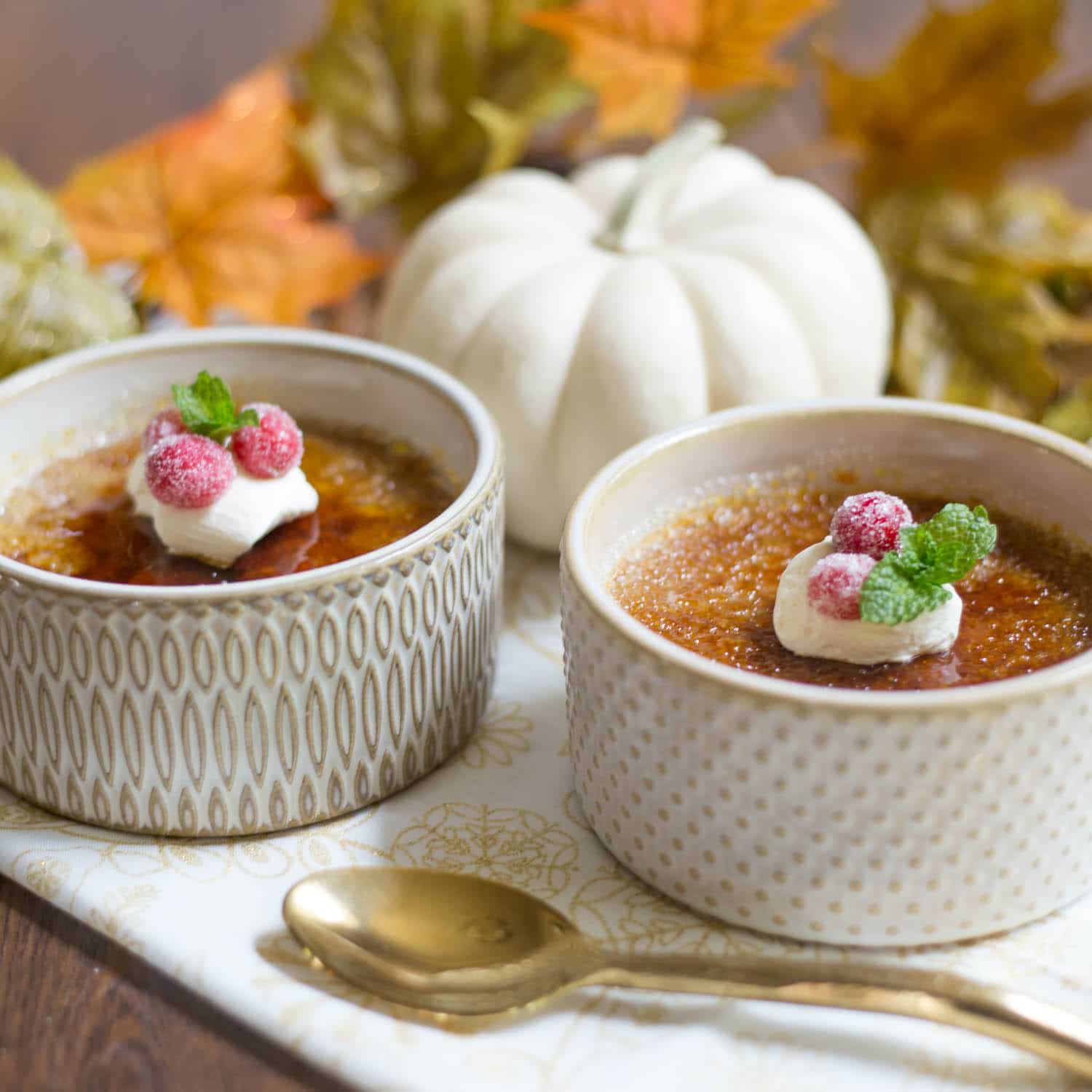 Pumpkin Creme Brulee Recipe