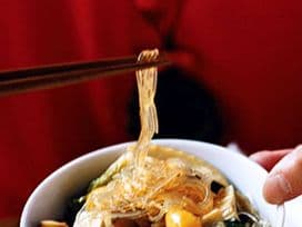 Buddha's Delight Recipe (Thin Rice Noodles With Vegetables)