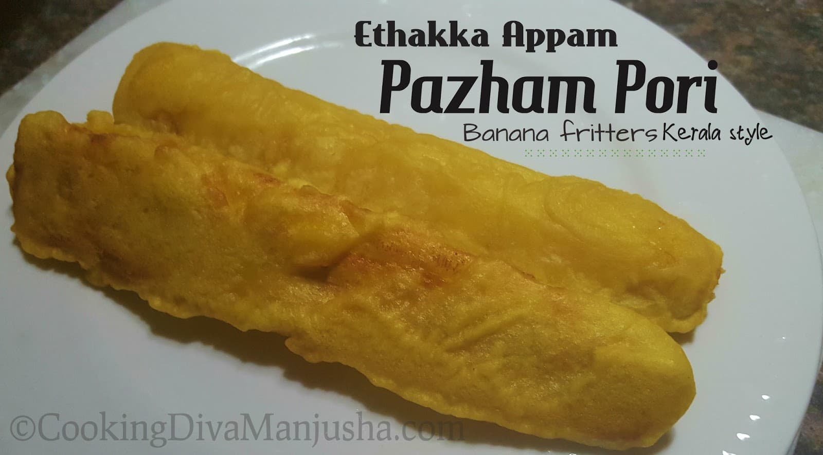 Kerala Pazham Pori Recipe - Banana Fritters Recipe | Nedra Pazham Fry