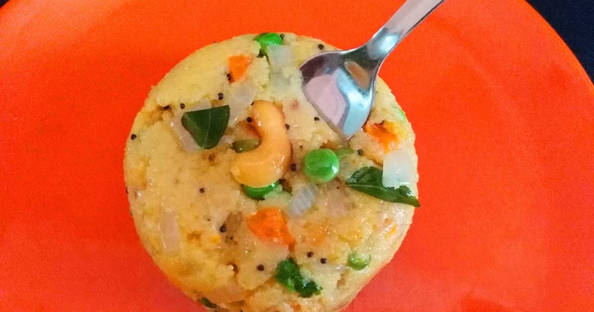 Khara Bhath Recipe-South Indian Rava Bhath