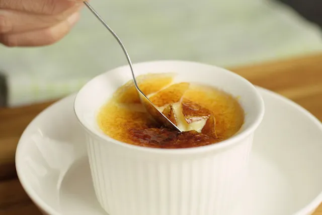 Saffron Cardamom Creme Brulée Recipe