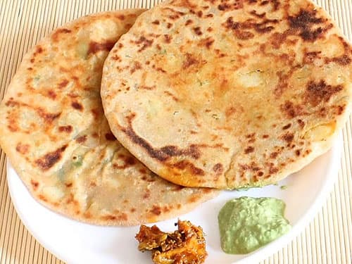 Mushroom Paratha Recipe