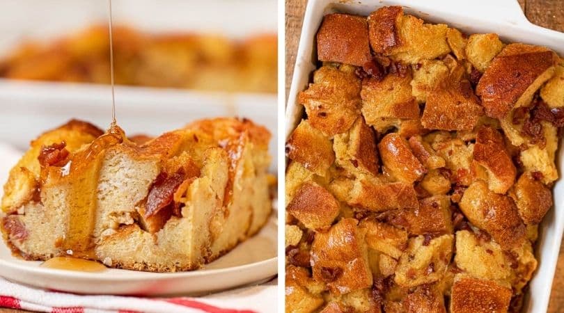 French Toast Recipe With Oven Roasted Streaky Bacon