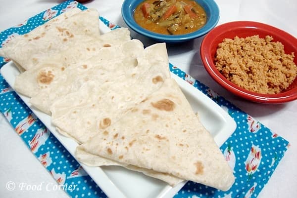 Rumali Roti Recipe