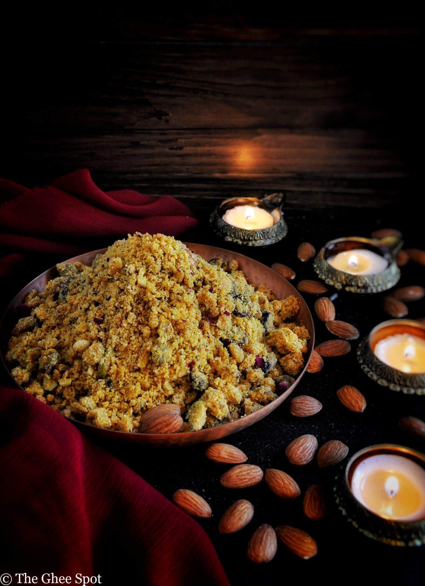 Panjiri Recipe - Healthy Punjabi Dry Fruit Snack