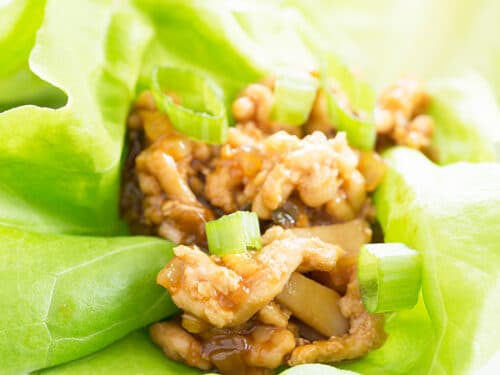 PF Chang's Style Crispy Chicken Lettuce Wraps Recipe