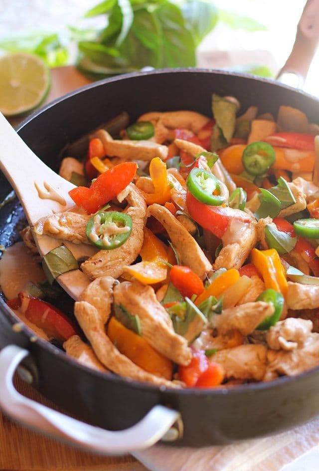 Thai Basil Chicken Recipe-Pad Krapow Gai