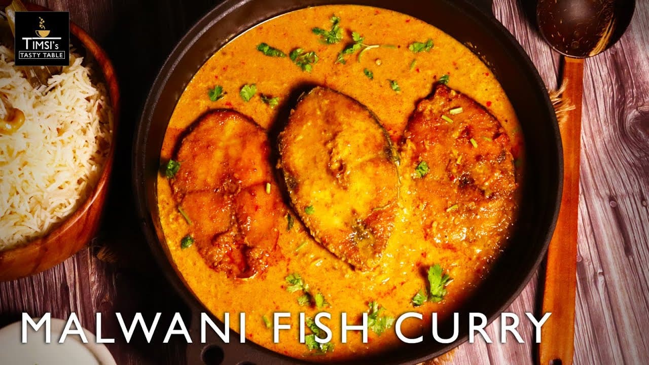 Malvani Fish Curry Recipe - Delicious And Spicy Fish Curry