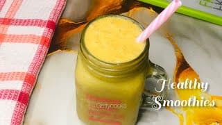 Pineapple Banana & Oat Smoothie Recipe