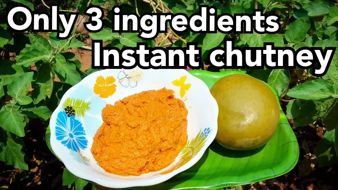 Pudina Mavinakayi Chutney Recipe - Mint Mango Chutney