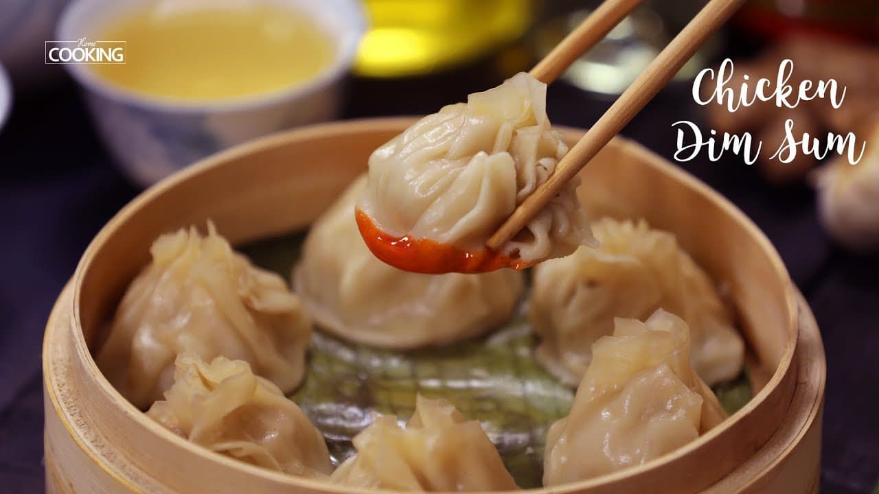 Chicken Schezwan Momo - Steamed Chicken Dumpling Recipe