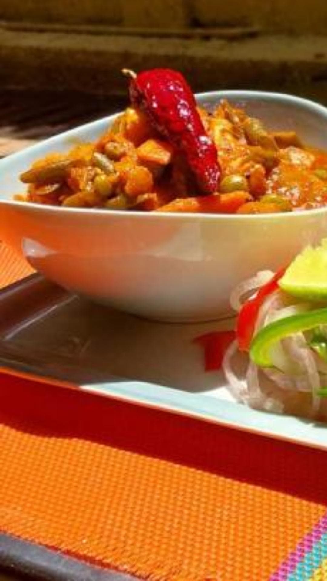 Goan Style Khatkhatem Recipe (Mixed Vegetable Gravy)