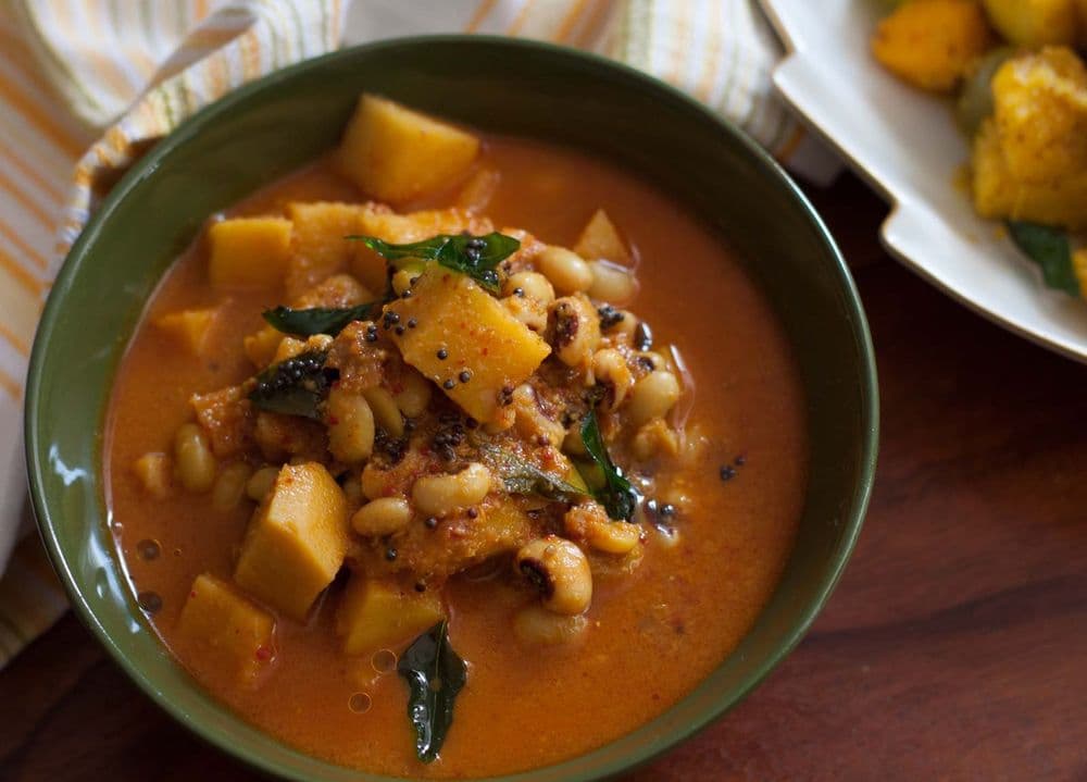 Kerala Style Arabic Vegetable Recipe - Kerala Style Arbi Curry