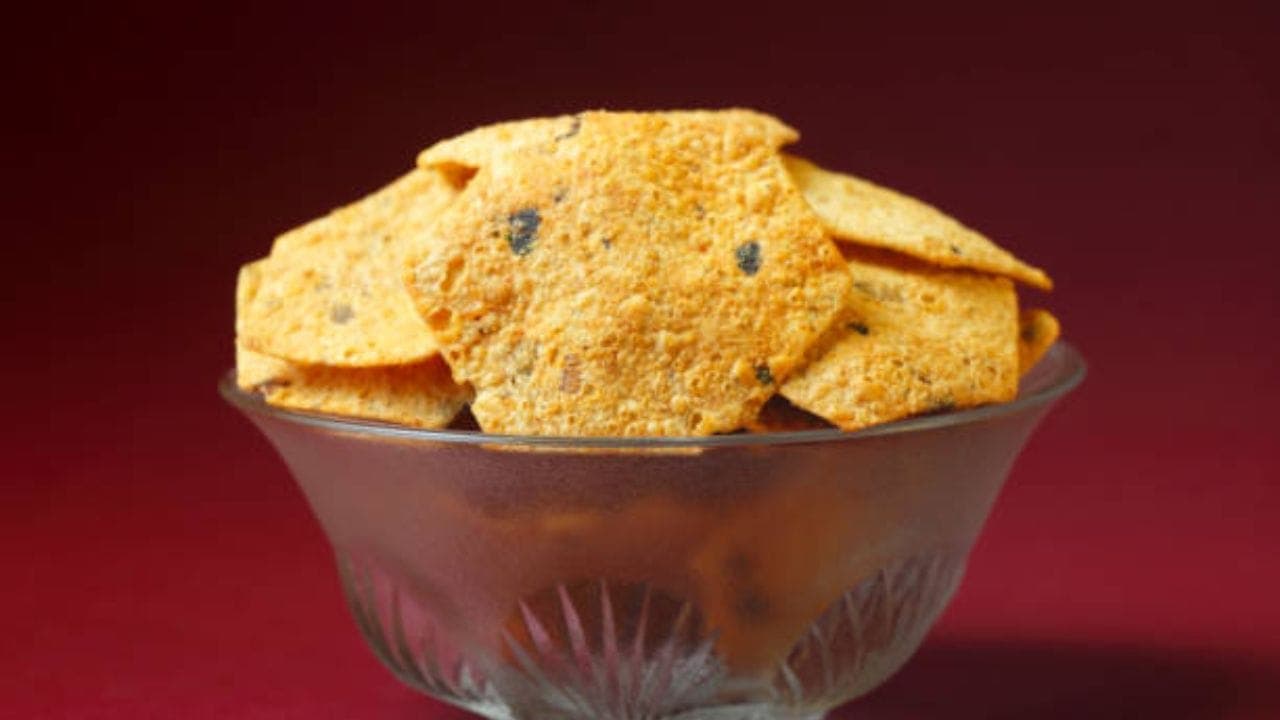 Papad er Dalna Recipe - Bengali Papad Curry