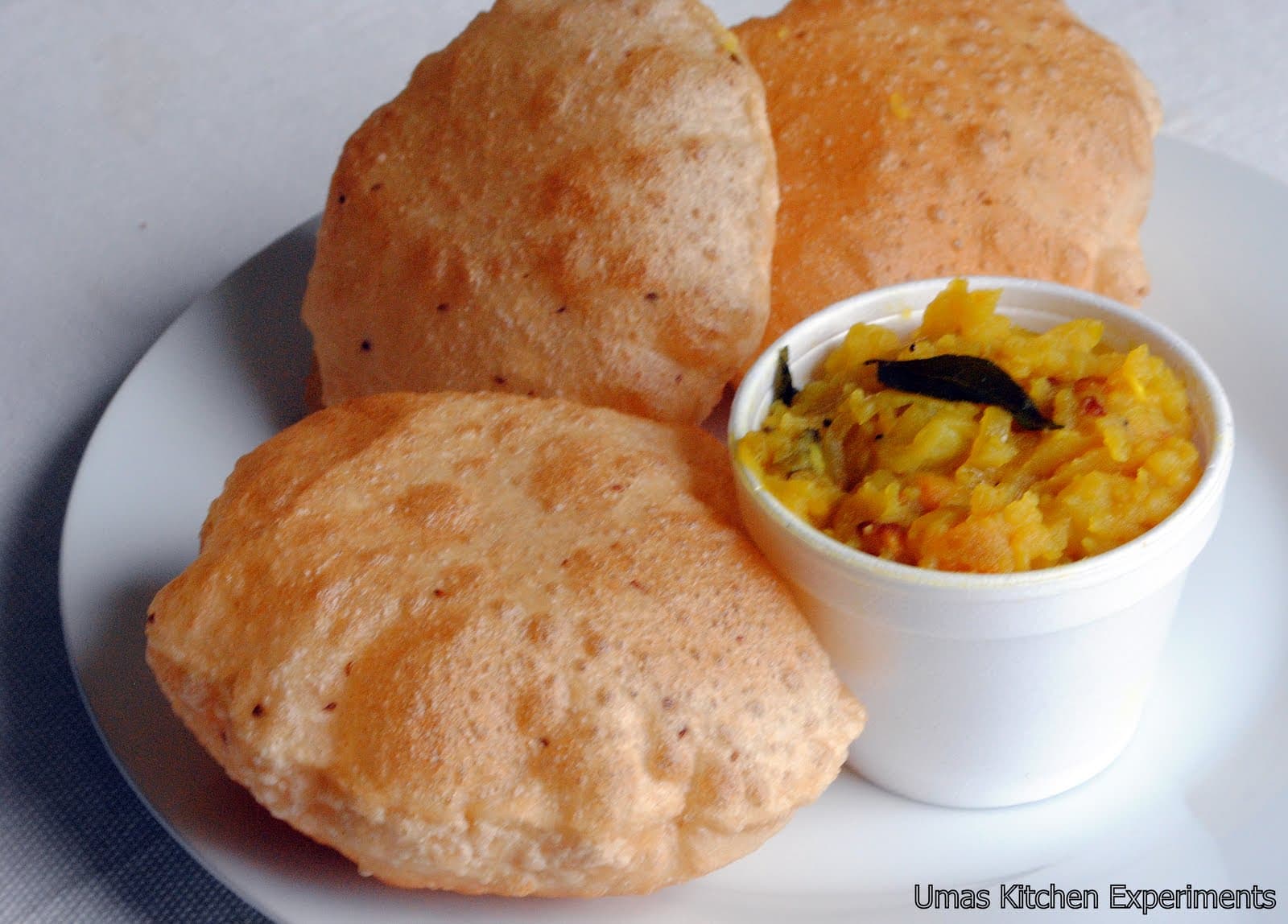 Ajwain Puri Recipe - Puri Flavoured With Carom Seeds