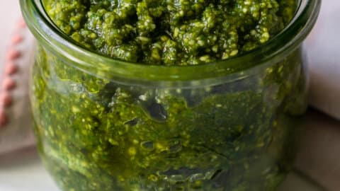 Spirulina and Mint Basil Pesto Recipe