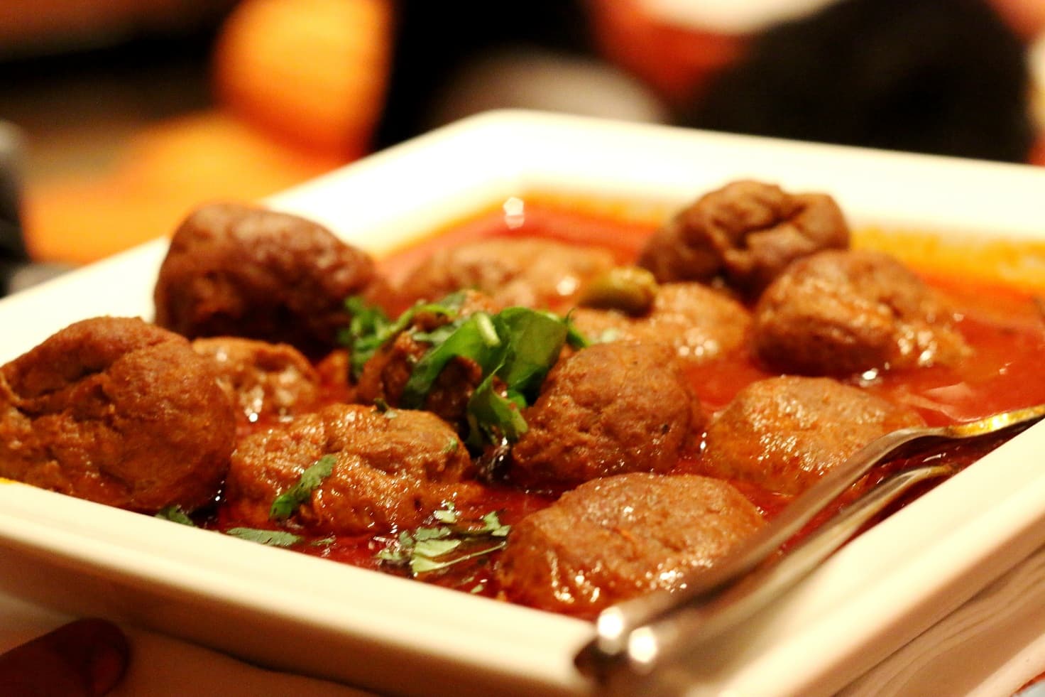Kashmiri Style Rista Recipe - Mutton Kofta Curry