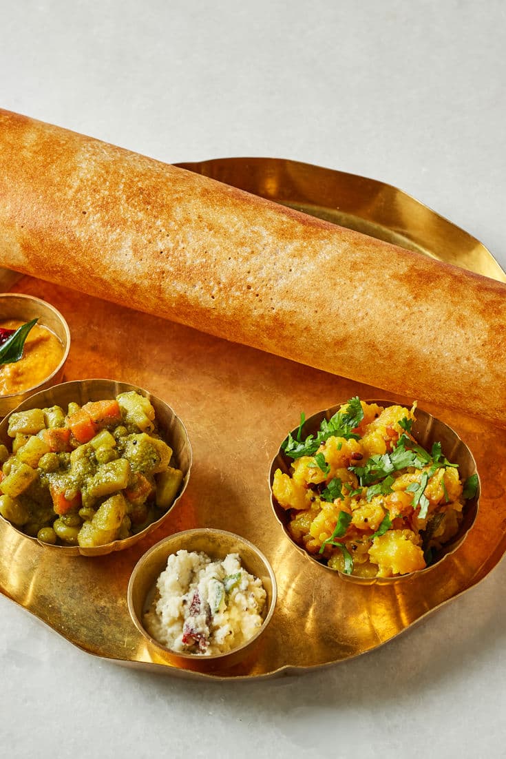 Sagu Masala Dosa Recipe