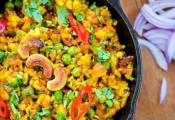 Punjabi radish bhurji recipe