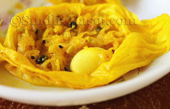 Potato cabbage fenugreek recipe