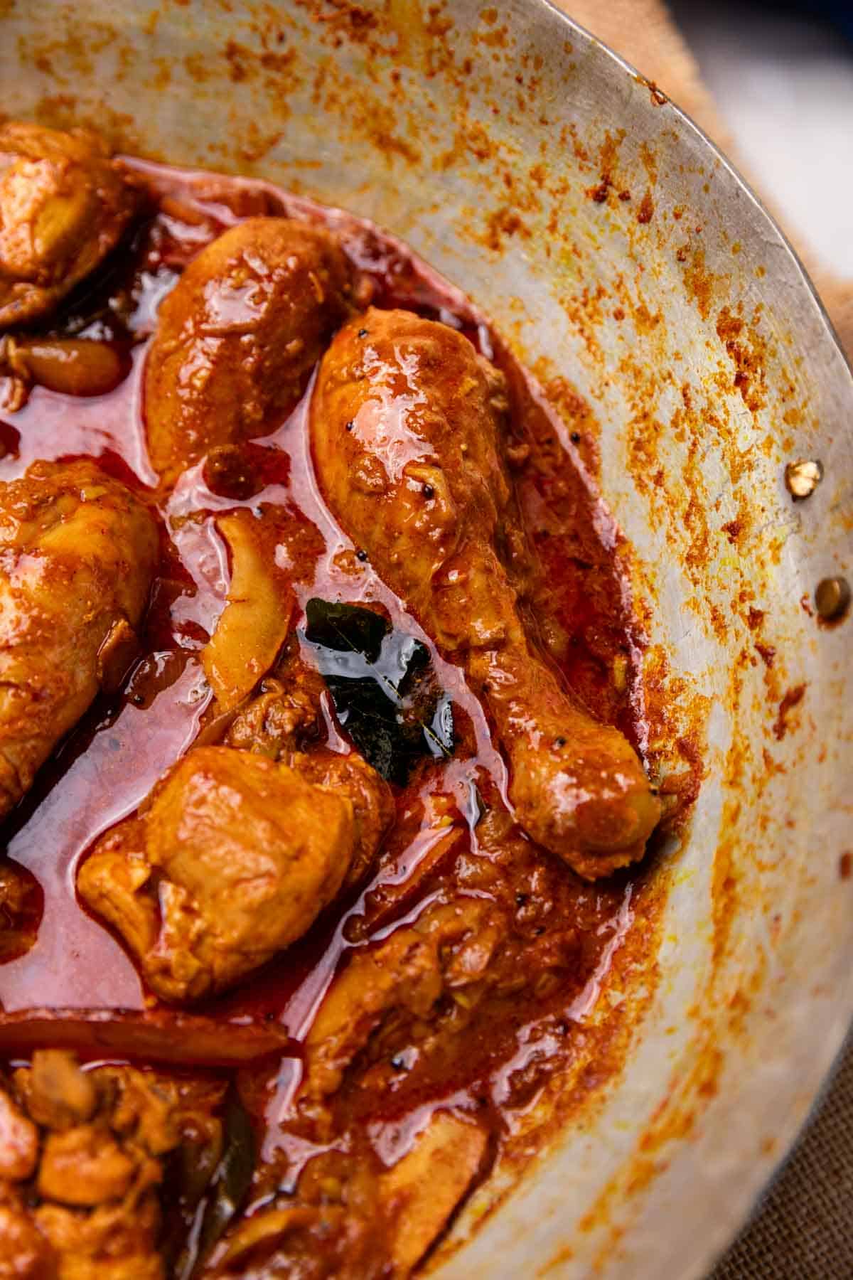 Kerala Chicken Roast Recipe