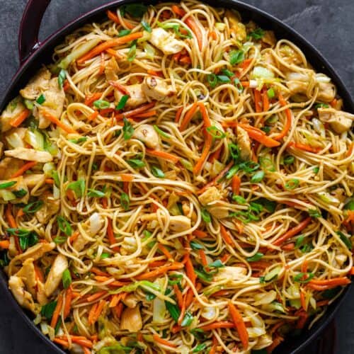 Cantonese Style Vegetarian Chowmein Recipes